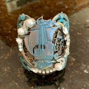 ✨⚓️Cosmik Souls Renaissance Ship Statement Cuff⚓️✨